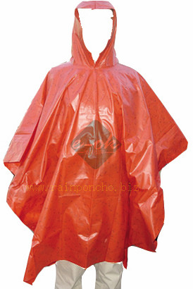 reusable rain poncho supplier PVC